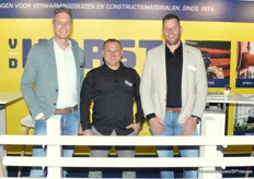 Ren van der Horst, Kris Kort en Brian Rijgersberg van Spuitbedrijf R. van der Horst.